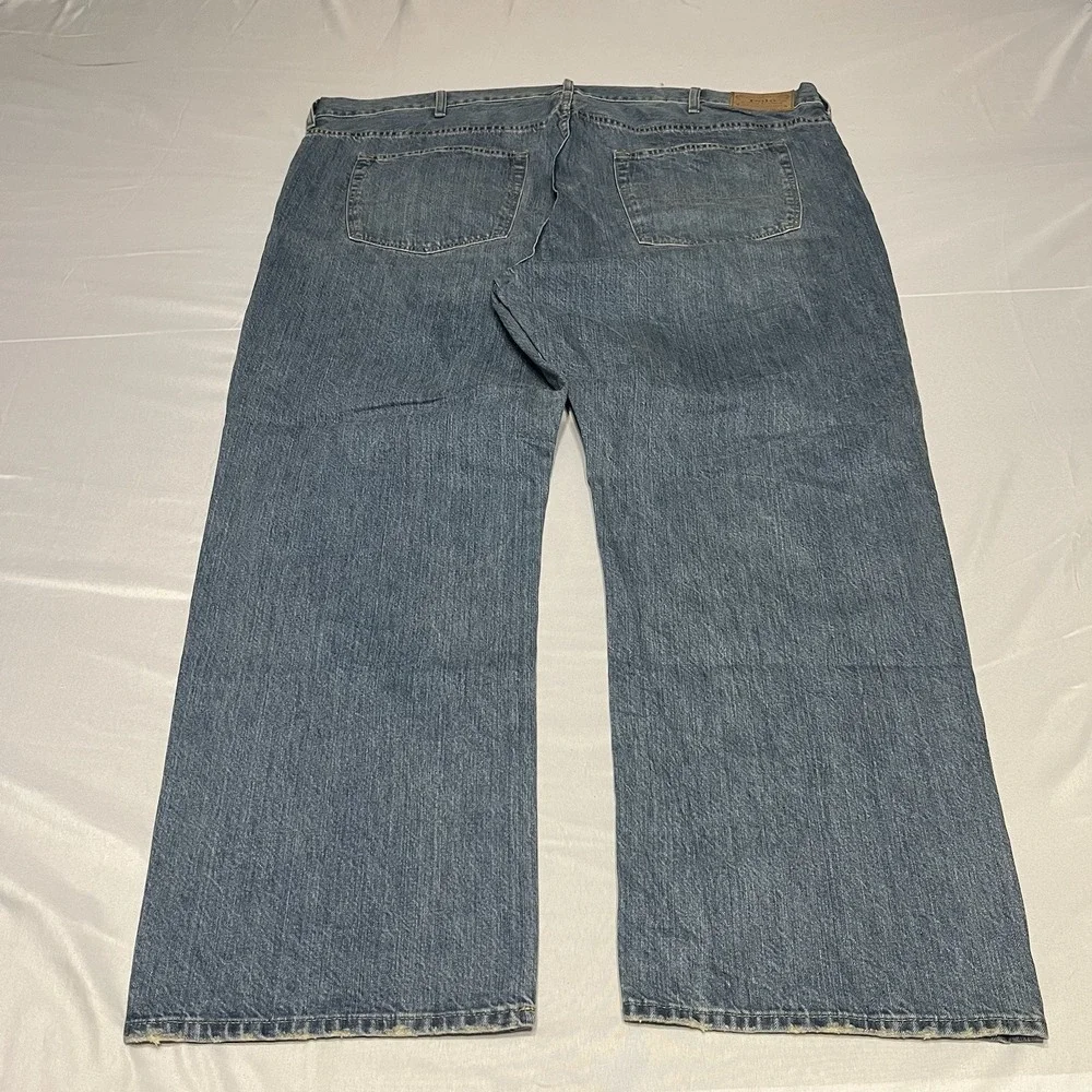 Polo Ralph Lauren Hampton Relaxed Straight Jeans Men's 48x30 Vintage Wash